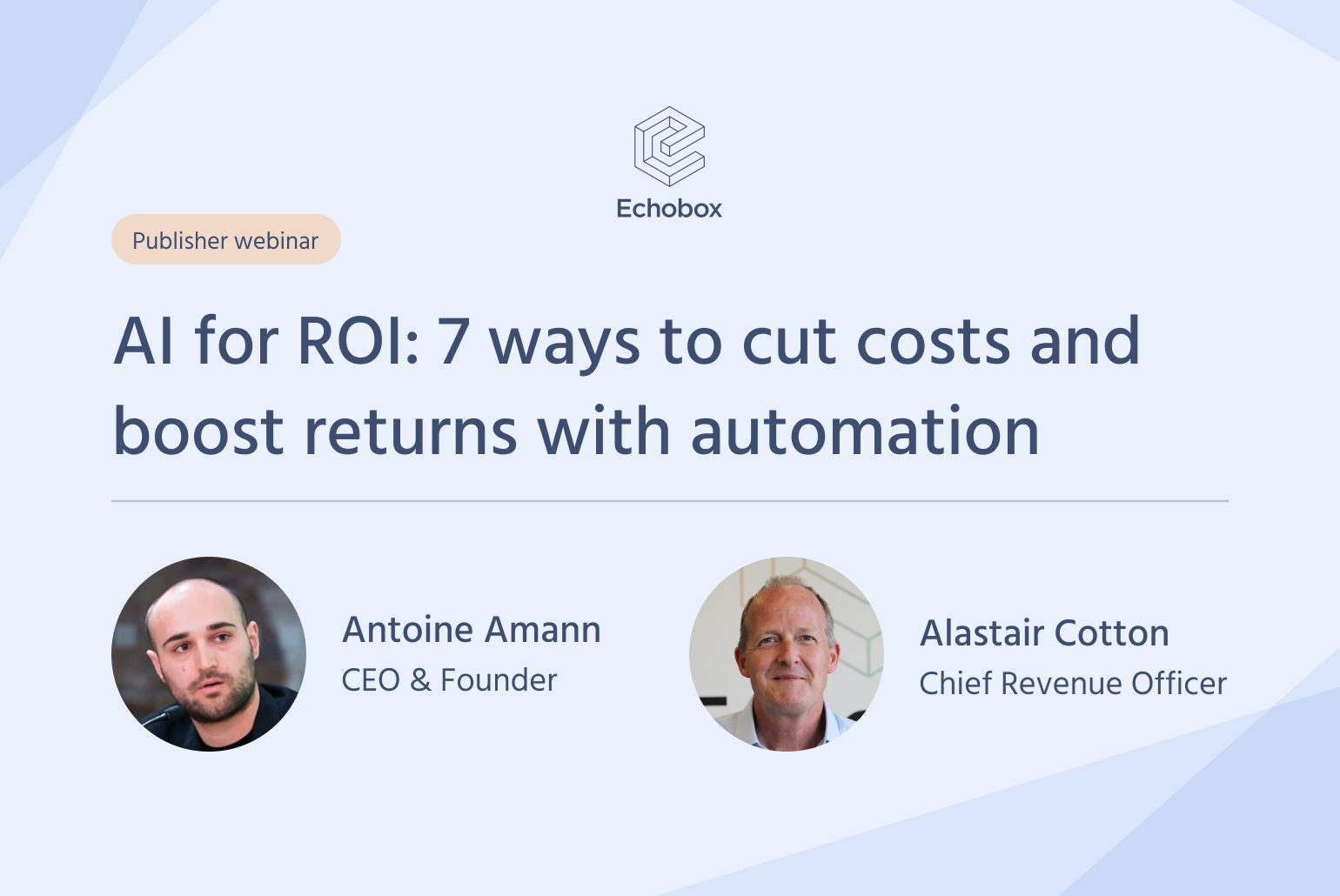 AI for ROI: 7 ways to cut costs and boost returns with automation ...
